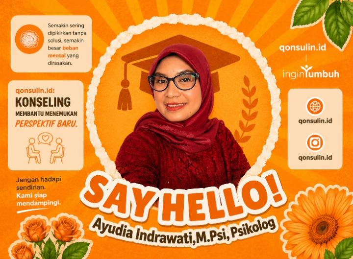 Profil Ayudia Indrawati, M.Psi, Psikolog