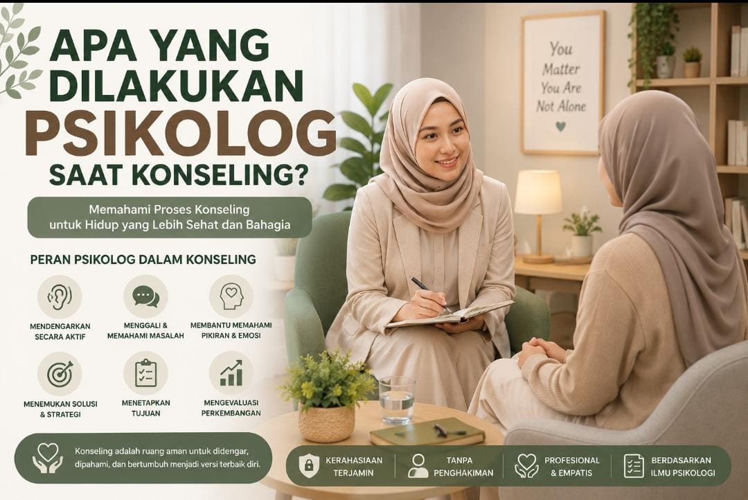 Apa Yang Dilakukan Psikolog Saat Konseling?