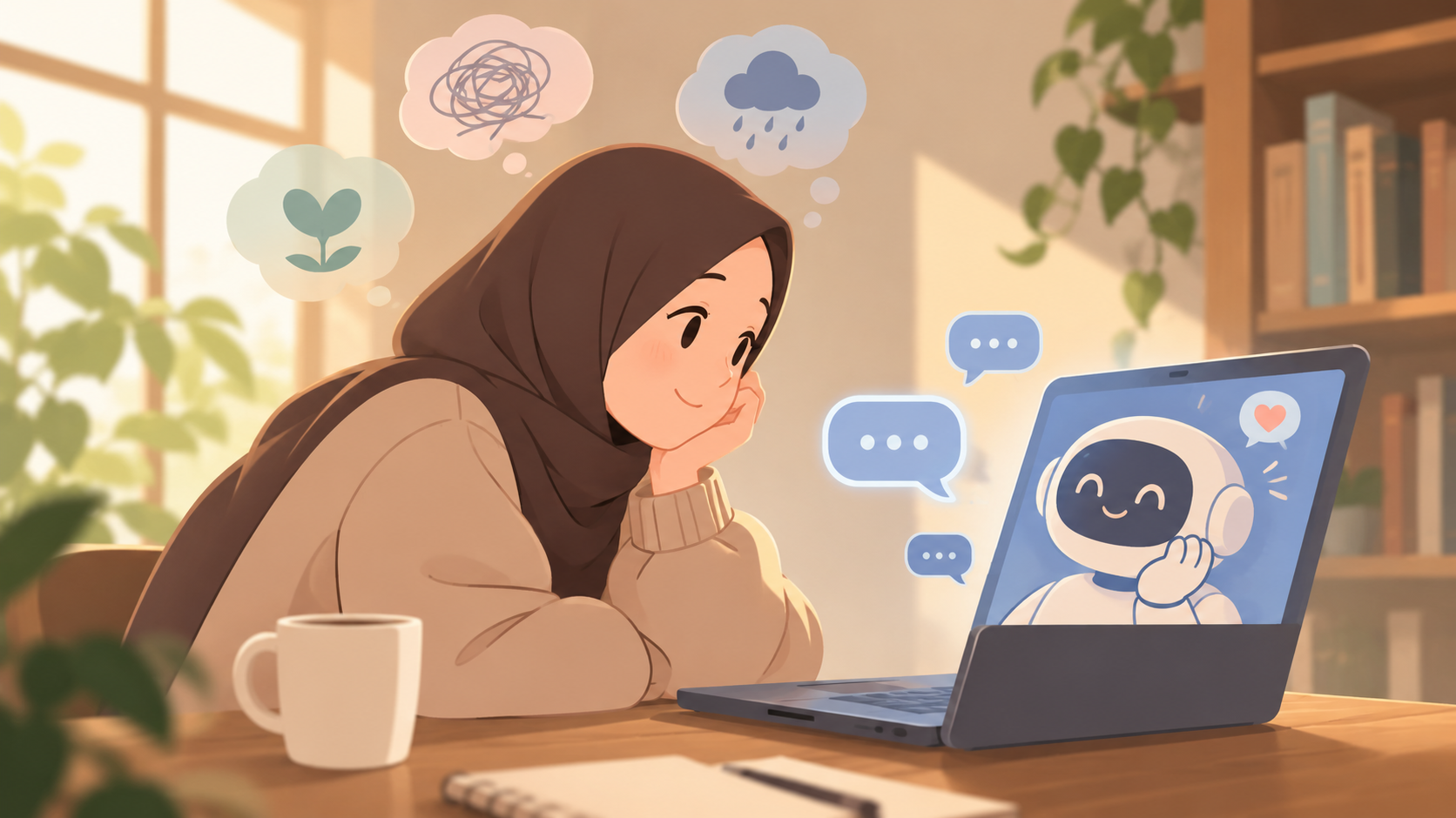 AI dan Kesehatan Mental: Teman Curhat atau Sekadar Alat Bantu?